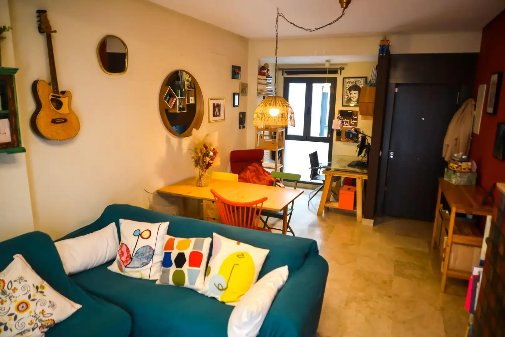 Wohnzimmer von Dachboden zum Verkauf in Sevilla mit Klimaanlage, Terrasse und Abstellraum