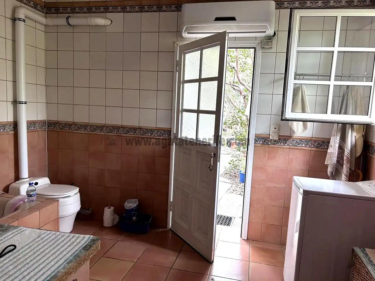 Baño de Finca rústica en venta en Vallehermoso con Aire acondicionado, Calefacción y Jardín privado