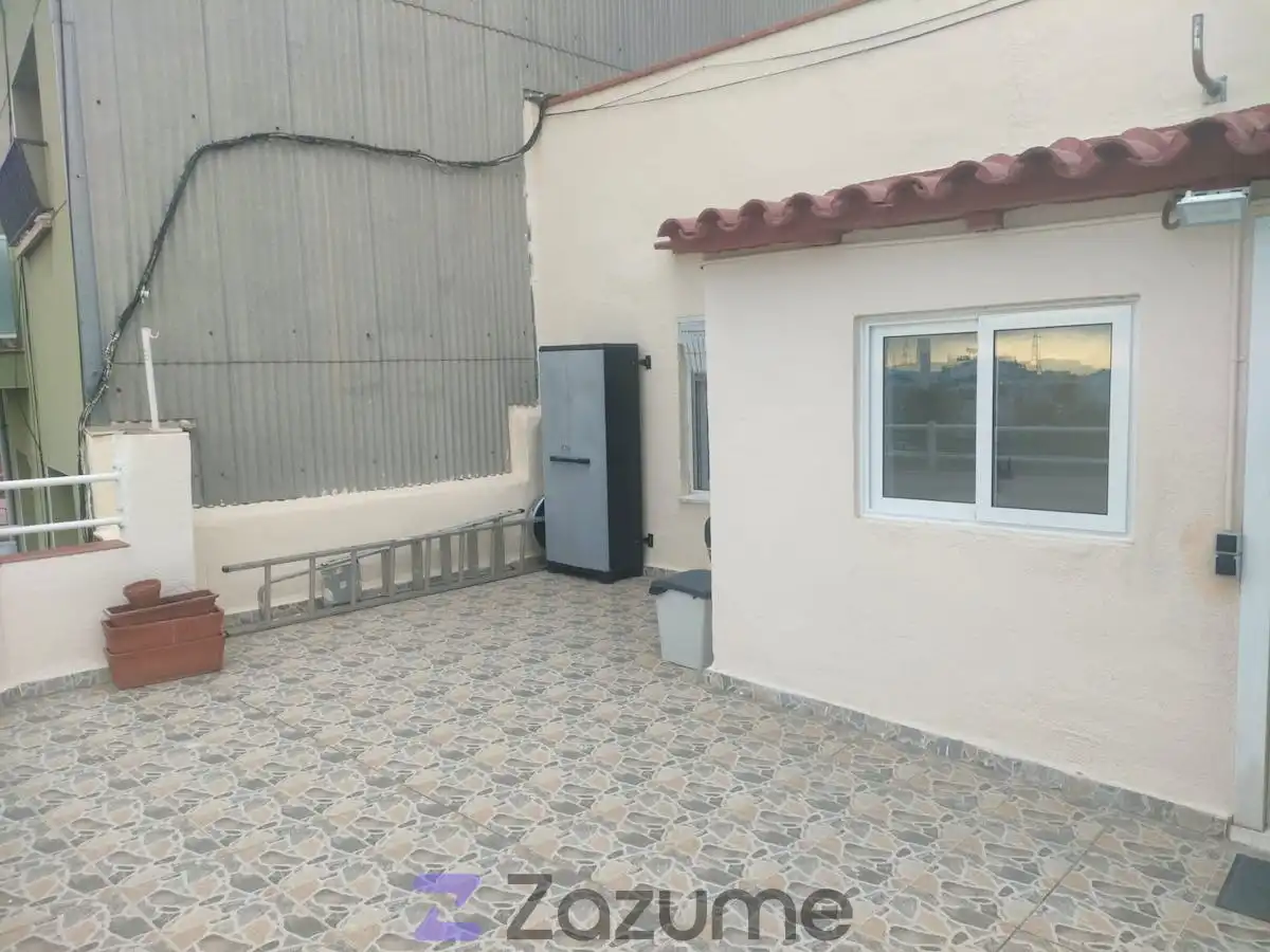Terrace of Attic for rent in Sant Boi de Llobregat  with Air Conditioner, Heating and Parquet flooring
