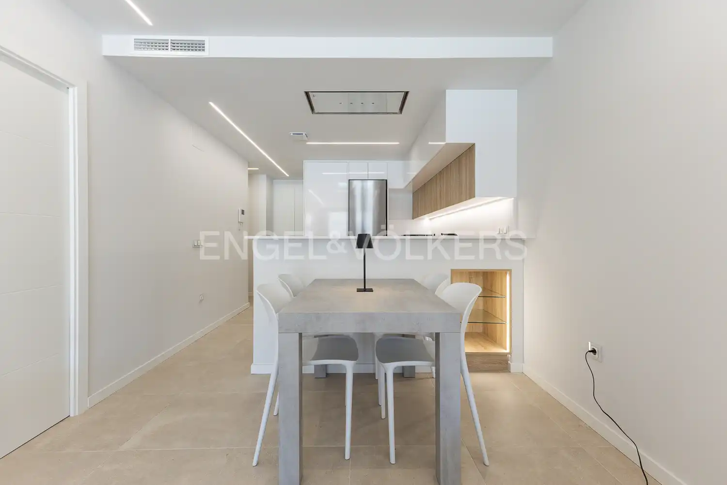 Esszimmer von Wohnung zur Miete in Dénia mit Klimaanlage, Heizung und Privatgarten