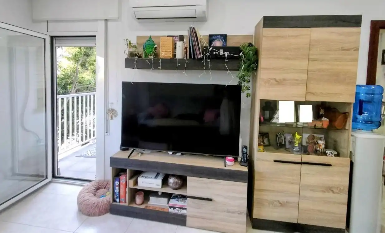 Sala d'estar de Apartament en venda en Castelldefels amb Aire condicionat i Terrassa