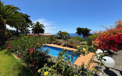 Jardí de Casa o xalet en venda en El Sauzal amb Terrassa i Piscina