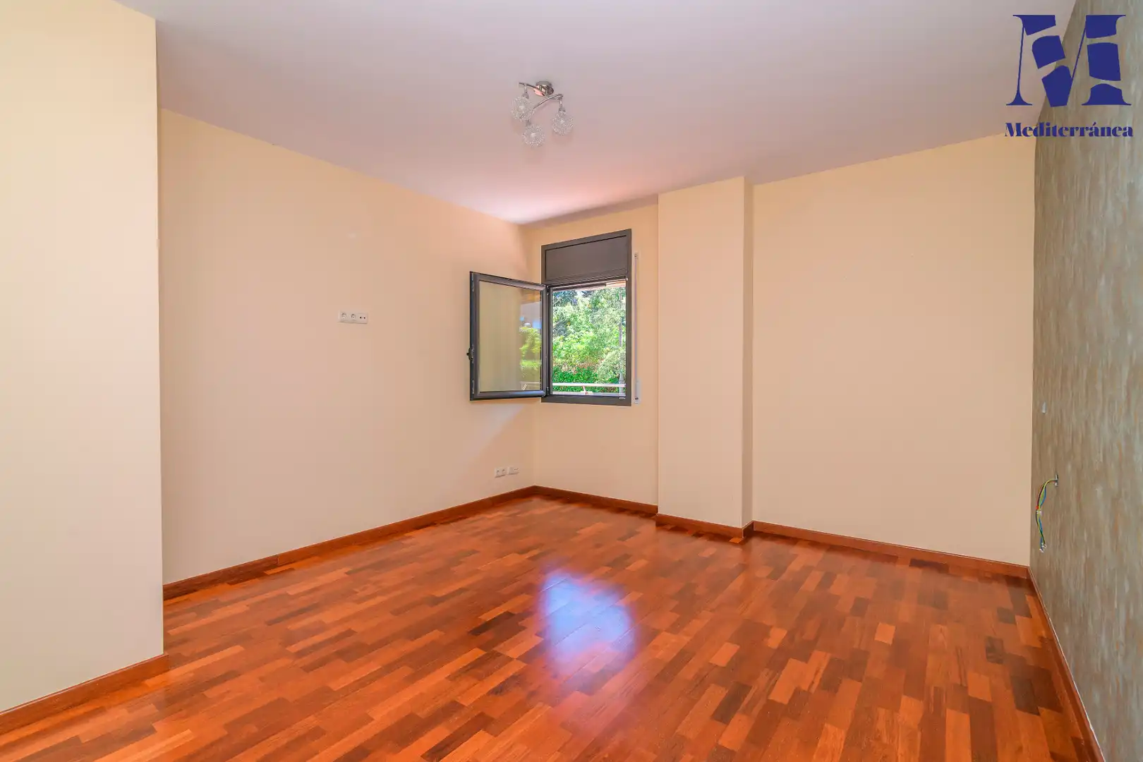 Bedroom of Flat for rent in Castelldefels  with Air Conditioner, Heating and Parquet flooring