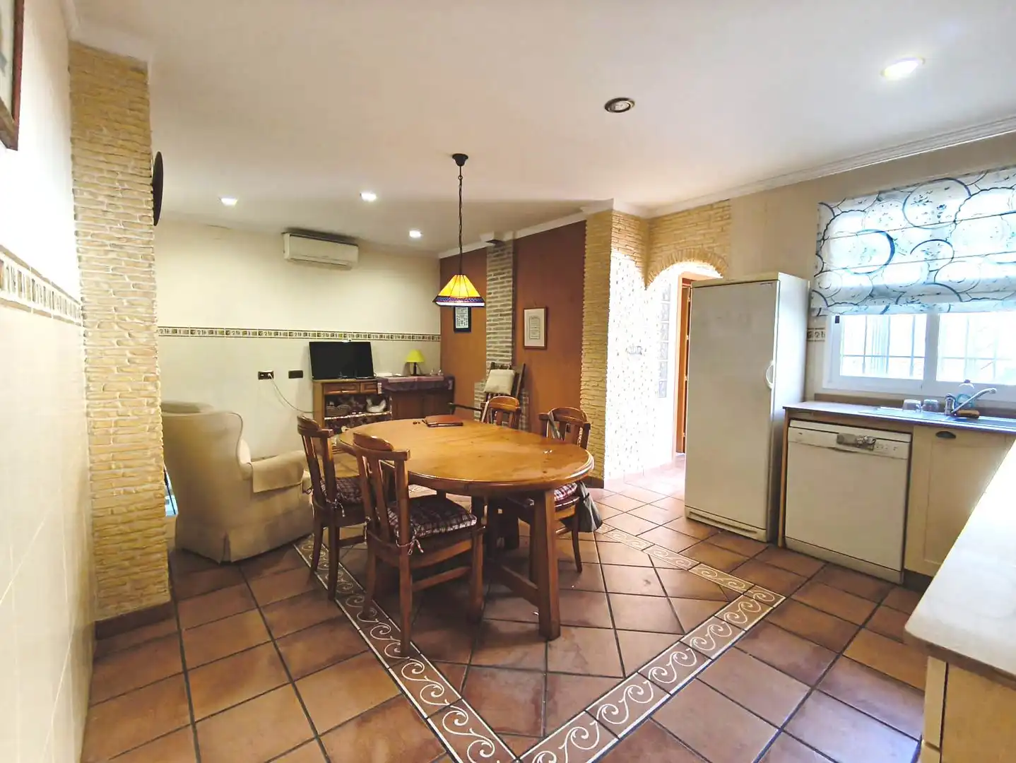 Cuina de Casa adosada en venda en Cartagena amb Aire condicionat, Calefacció i Parquet