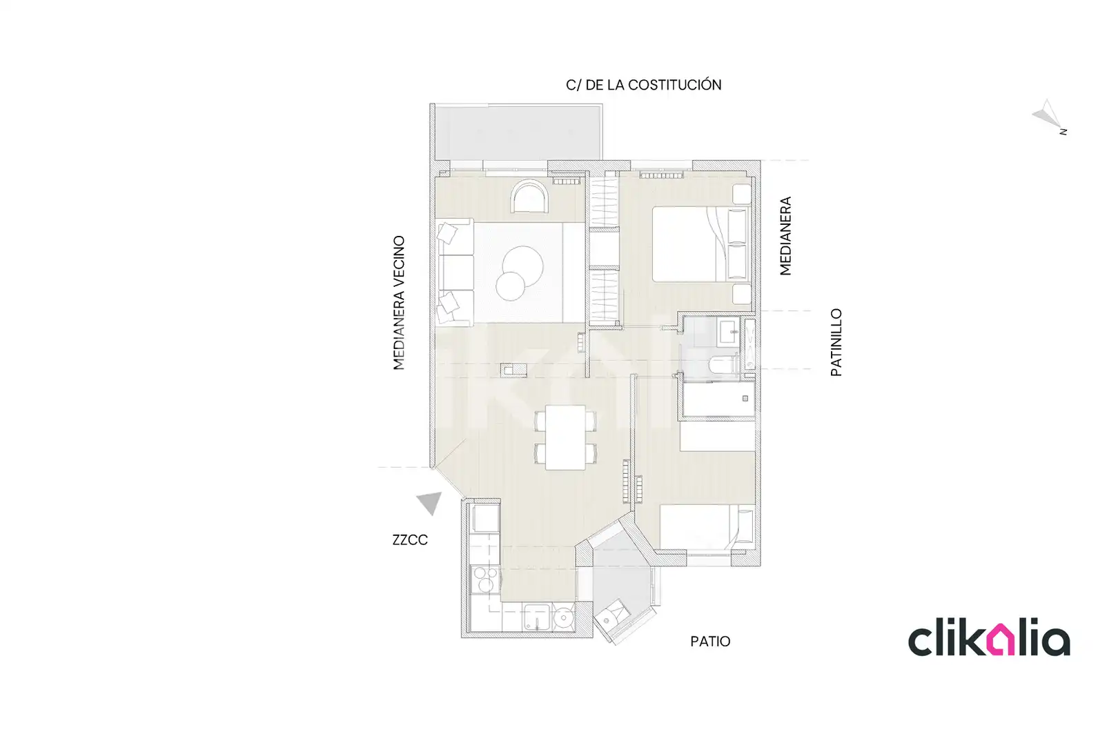 Piso en venta en Alcobendas con Aire acondicionado, Calefacción y Terraza