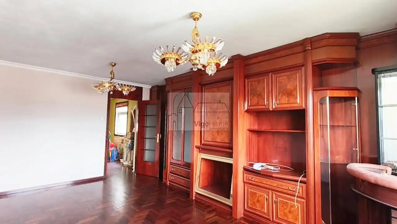 Living room of Flat for sale in Vigo   with Heating and Storage room