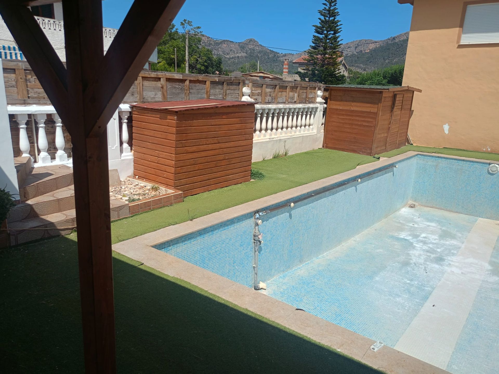 Swimming pool of House or chalet for sale in Palma de Gandia  with Air Conditioner, Terrace and Swimming Pool