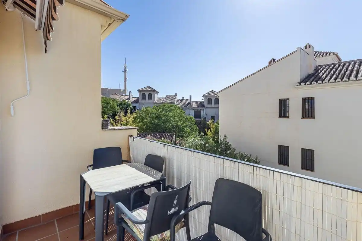 Balcony of Flat for rent in Genil