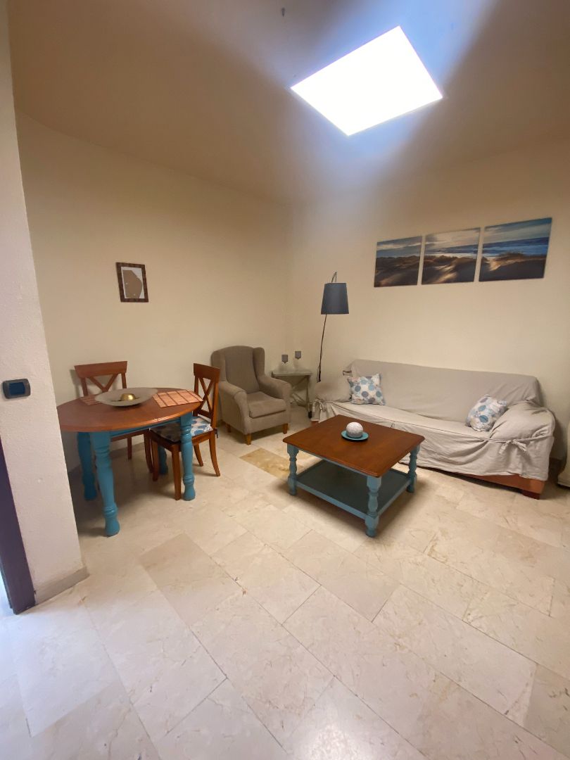 Sala de estar de Apartamento de alquiler en Málaga Capital con Amueblado y Lavadora