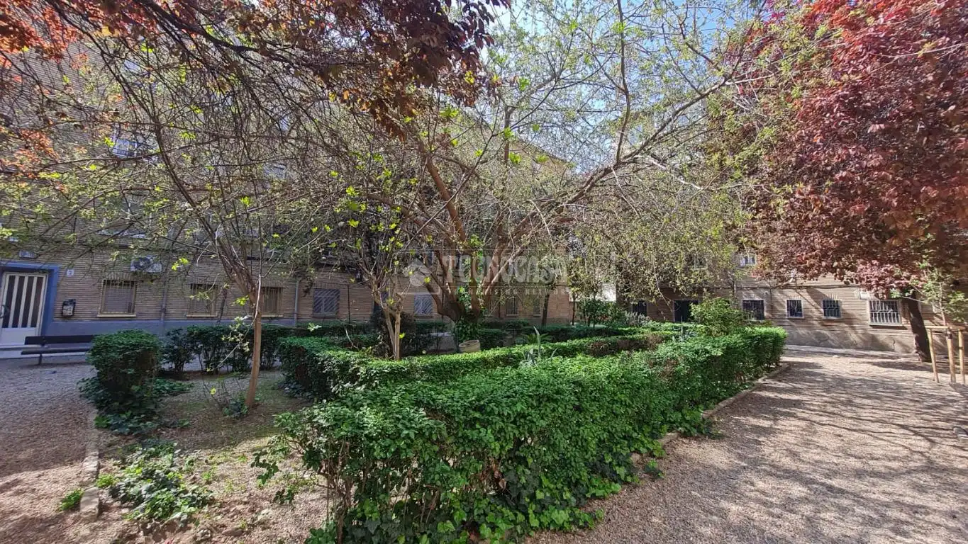 Garden of Flat for sale in Zaragoza  with Heating and Parquet flooring
