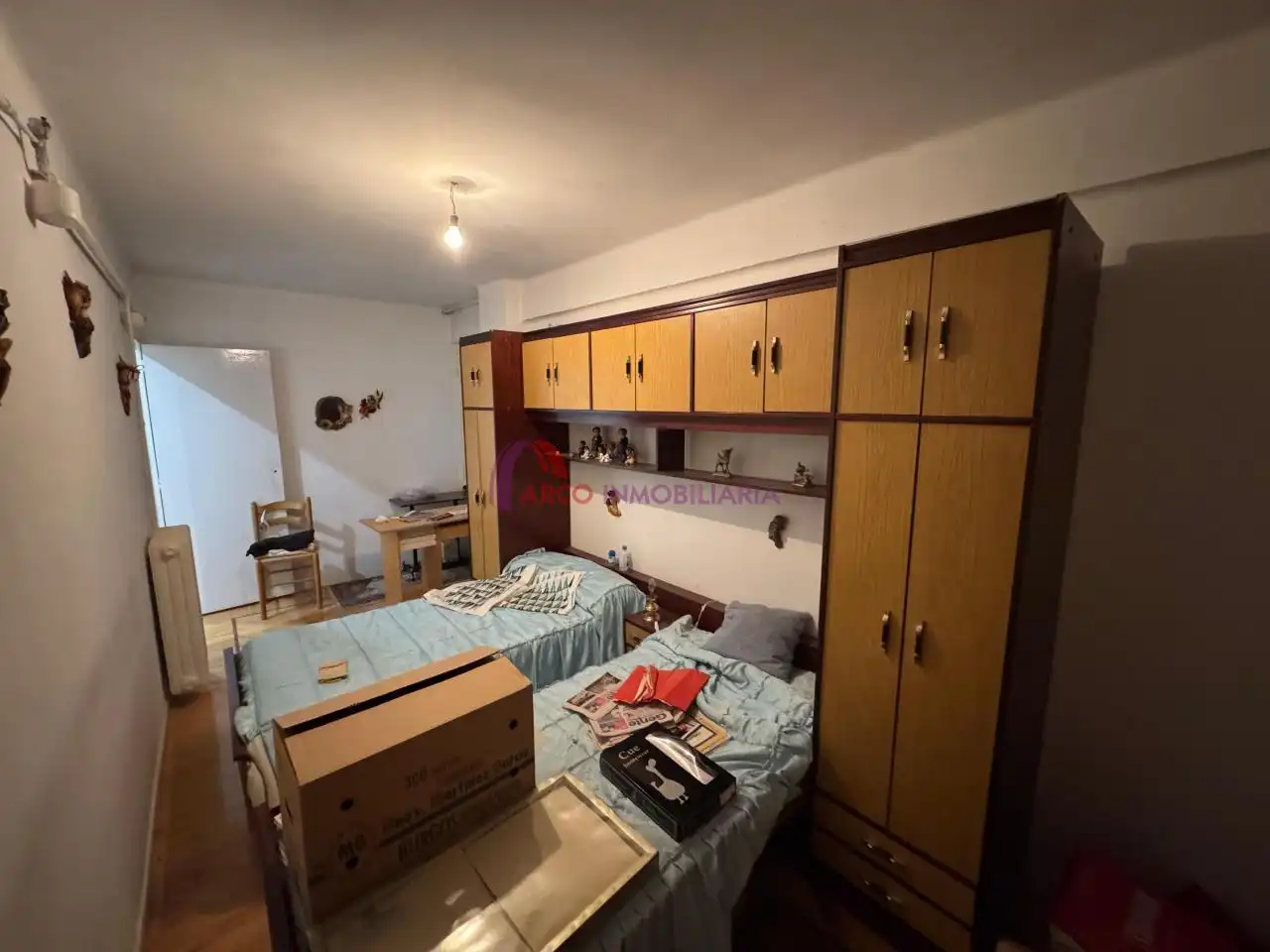 Bedroom of Flat for sale in Burgos  with Heating, Terrace and Storage room