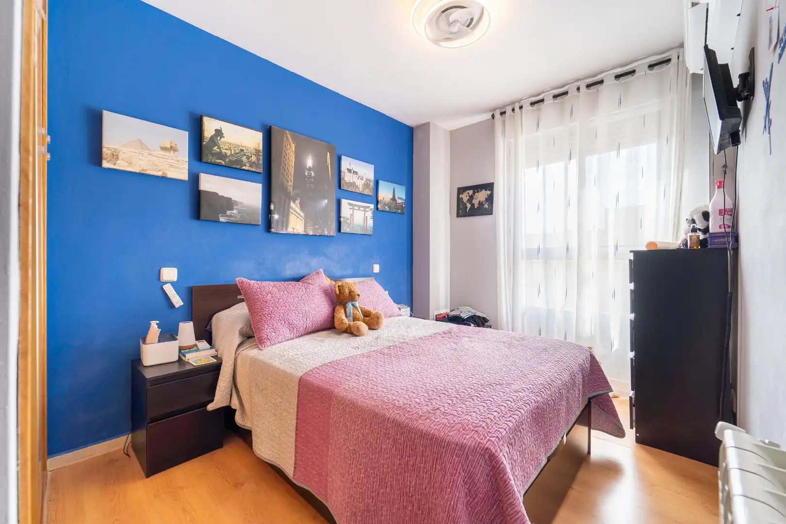 Bedroom of Flat for sale in Móstoles  with Air Conditioner, Storage room and Furnished