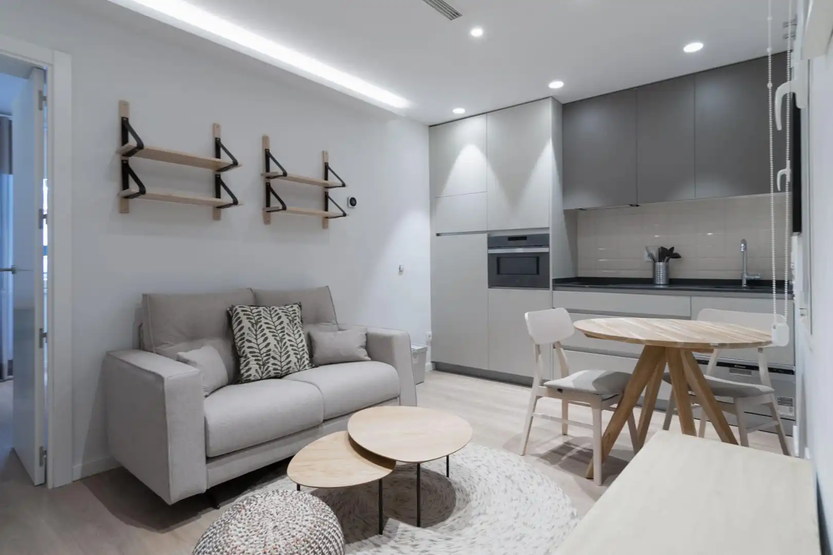 Living room of Apartments for rent in Madrid  with Air Conditioner, Heating and Terrace
