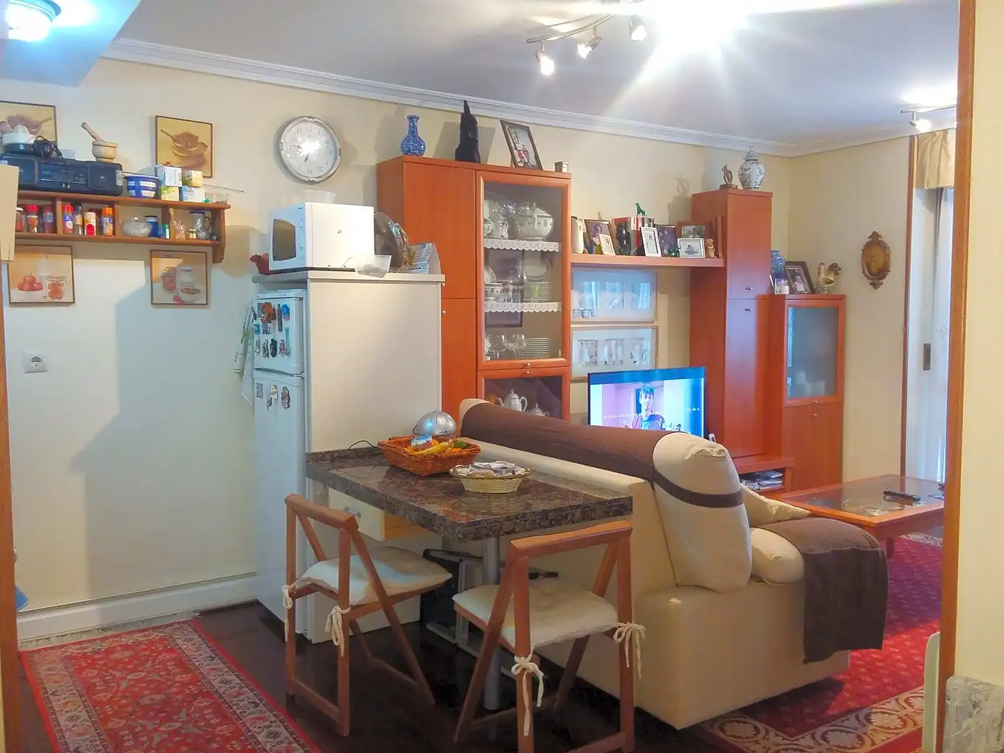 Sala de estar de Apartamento en venta en Medina de Pomar