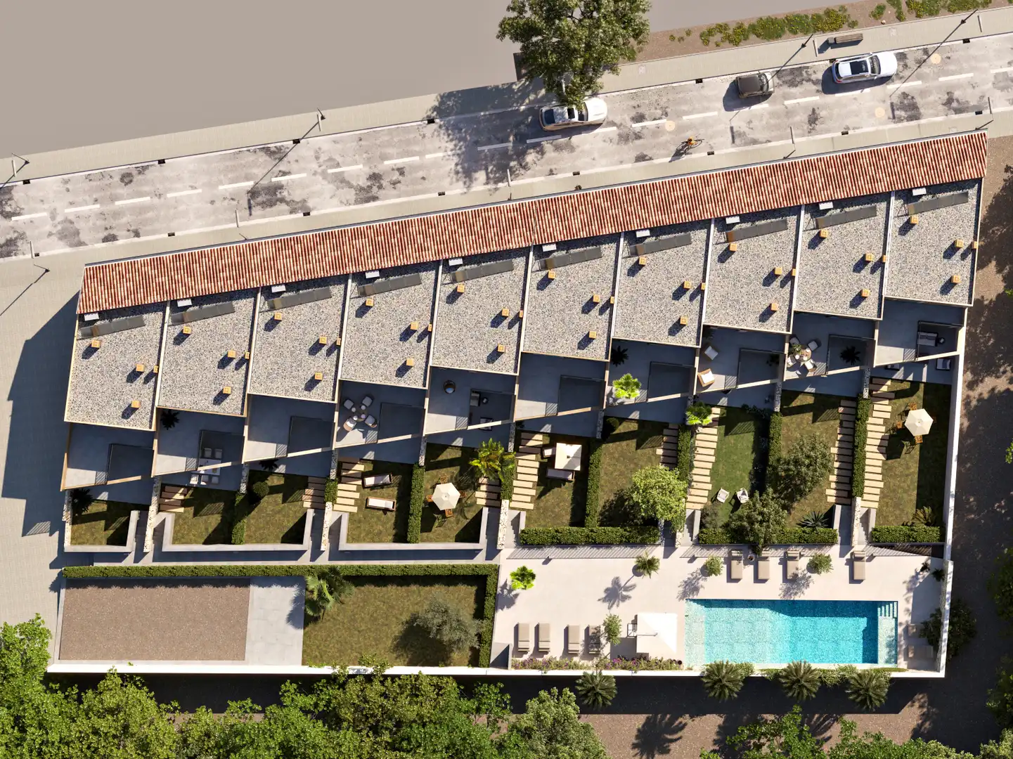 Exterior view of Flat for sale in Andratx  with Air Conditioner, Heating and Private garden