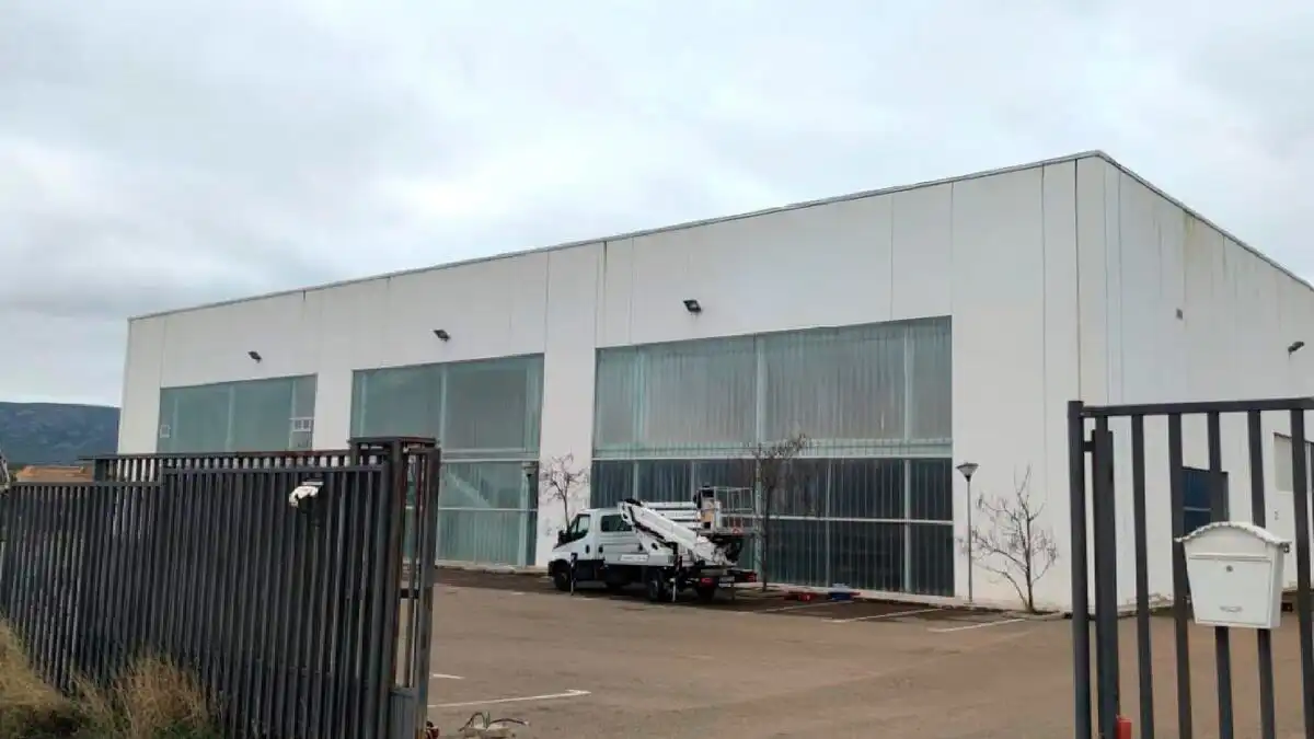 Exterior view of Industrial buildings for sale in Puertollano