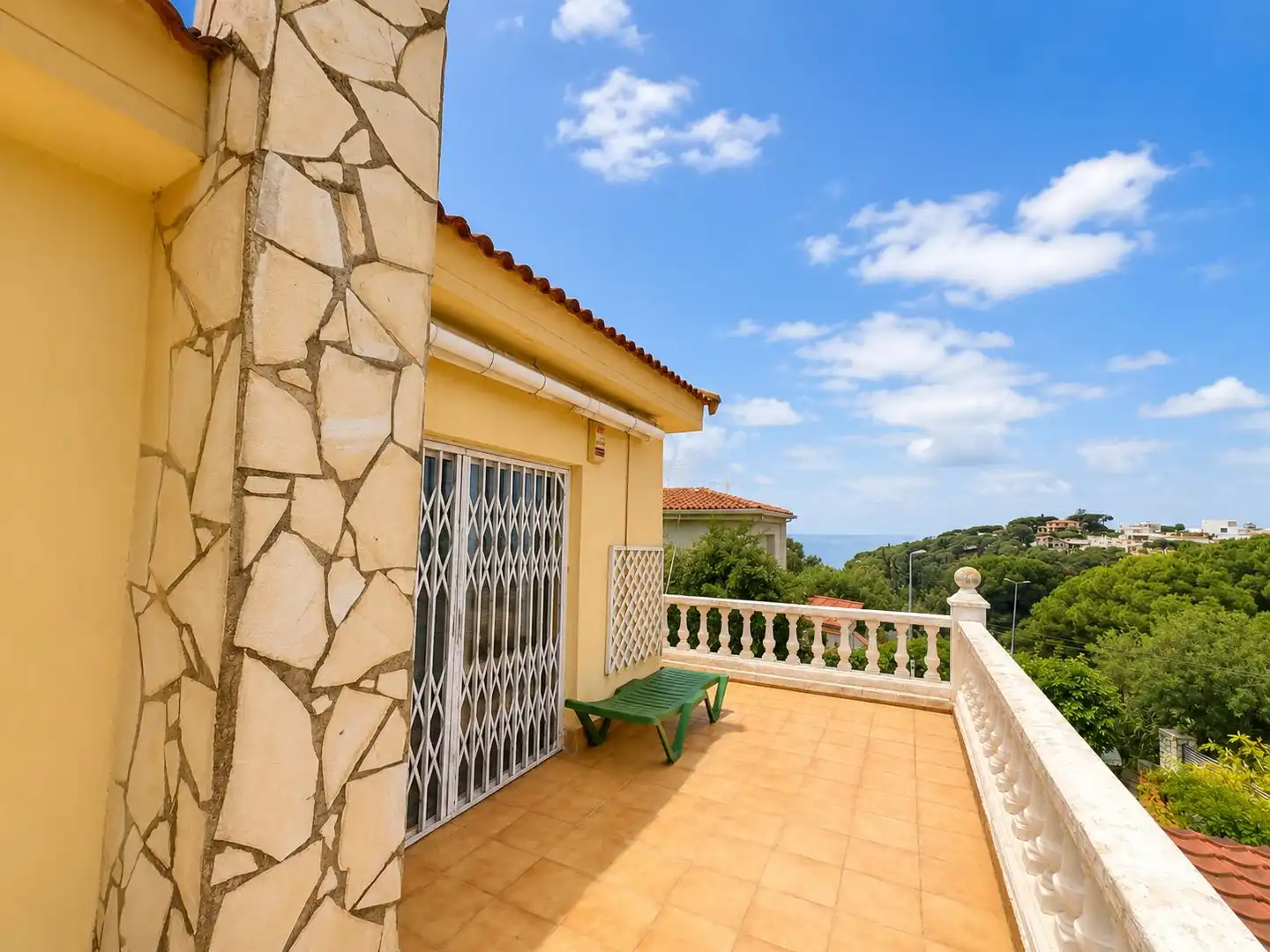 Terraza de Casa o chalet en venta en Arenys de Mar con Aire acondicionado, Calefacción y Jardín privado
