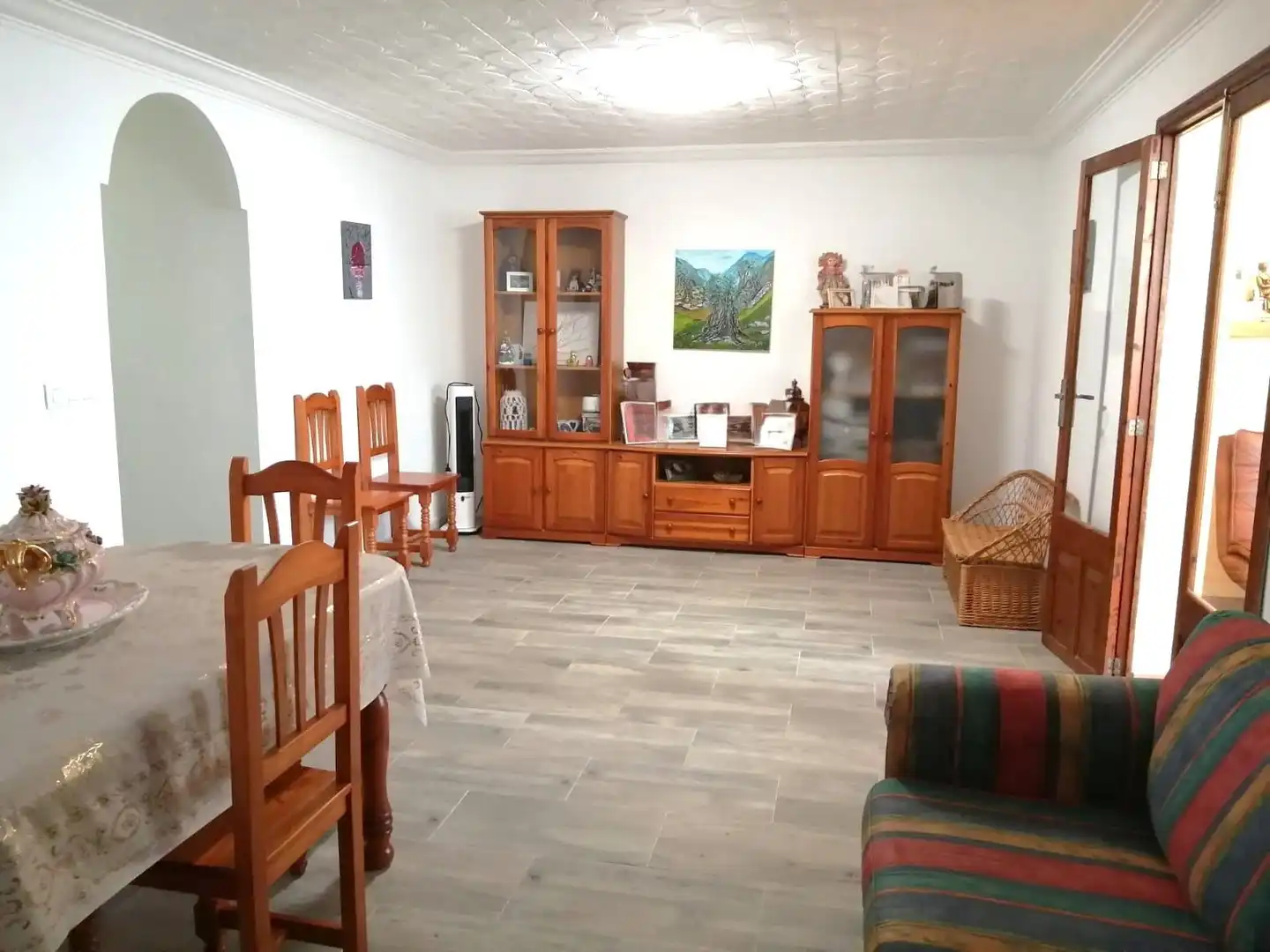 Sala d'estar de Casa adosada en venda en  Palma de Mallorca amb Aire condicionat, Calefacció i Traster