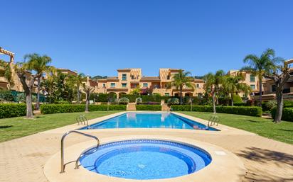 Swimming pool of Planta baja for sale in Jávea / Xàbia  with Air Conditioner, Terrace and Storage room