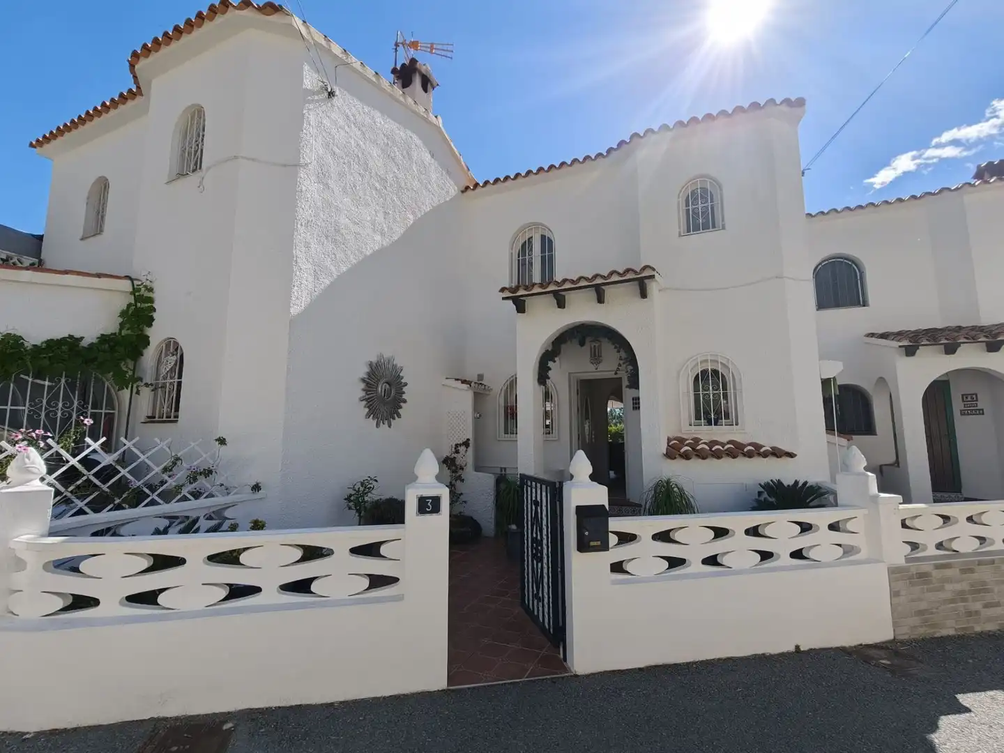 Exterior view of Detached homes for sale in La Nucia  with Air Conditioner, Heating and Private garden