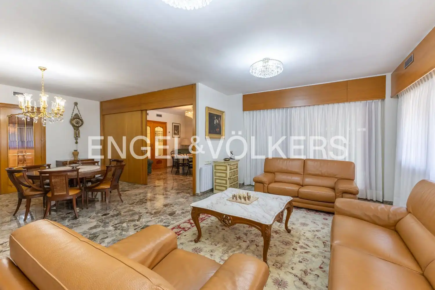 Sala de estar de Piso de alquiler en Valencia con Aire acondicionado, Calefacción y Terraza