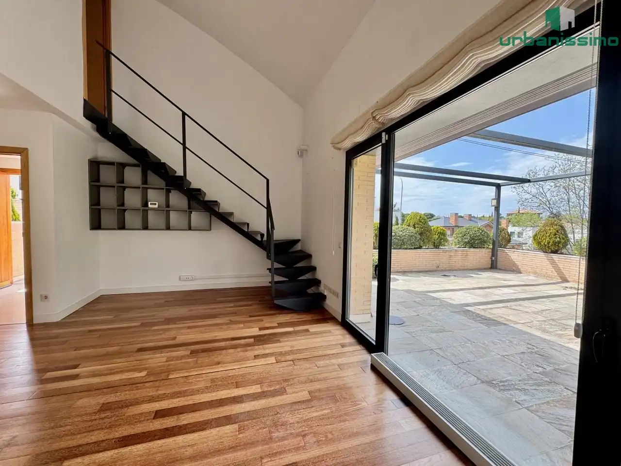 Terrace of Detached homes for sale in Madrid  with Air Conditioner, Heating and Private garden