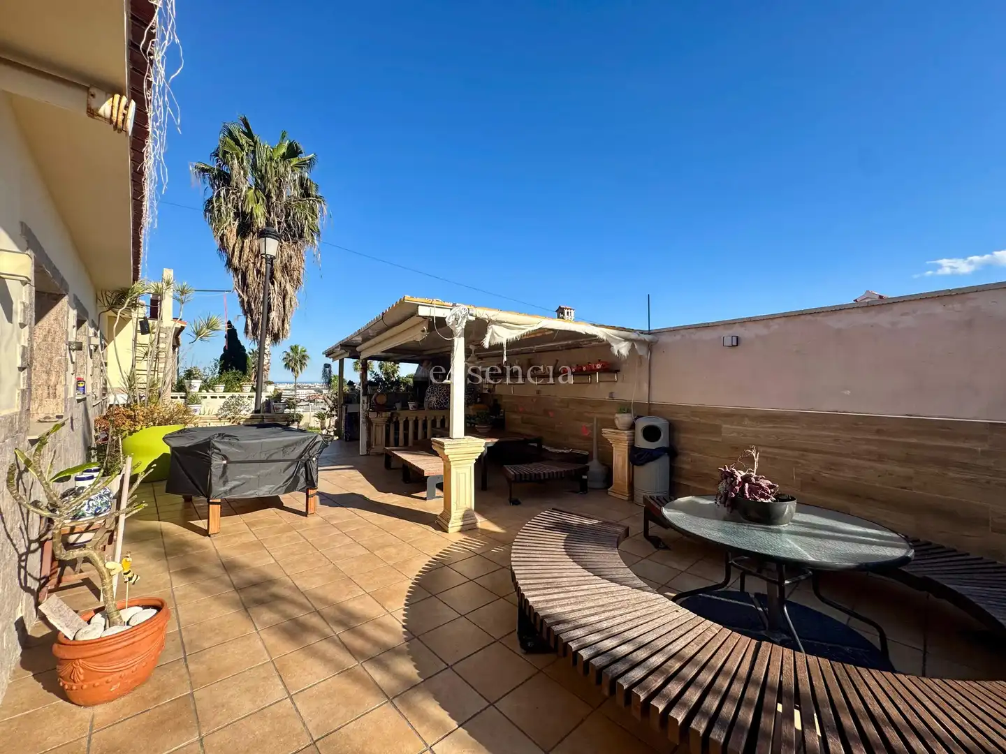 Terrassa de Casa o xalet en venda en El Real de Gandia amb Jardí privat, Terrassa i Traster