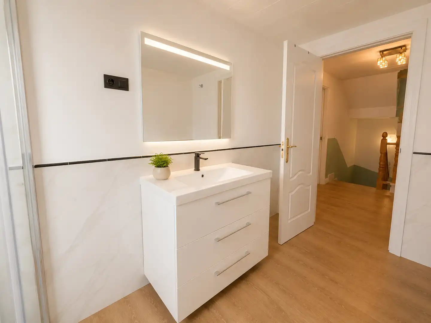 Baño de Casa adosada en venta en Arganda del Rey con Aire acondicionado, Calefacción y Horno