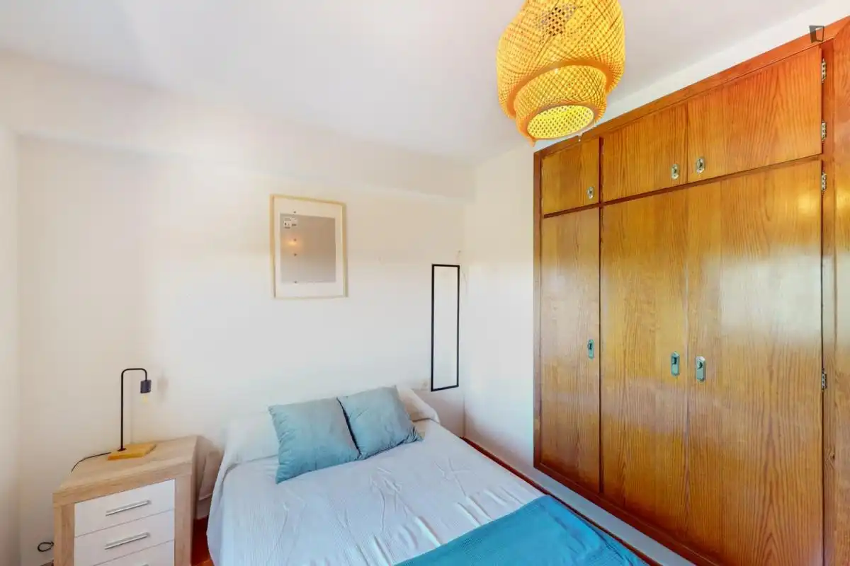 Bedroom of Apartments for share in Jerez de la Frontera  with Furnished, Washing machine and Microwave