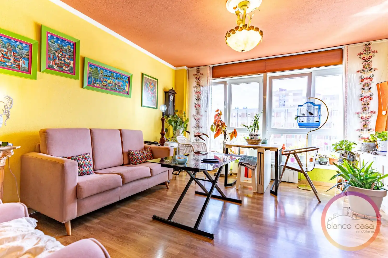 Sala de estar de Piso en venta en A Coruña Capital  con Calefacción y Trastero