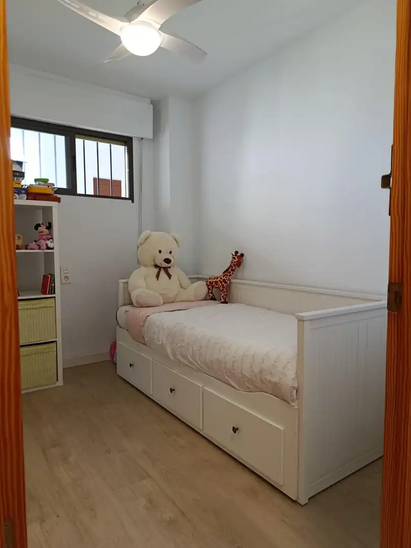 Bedroom of Flat for sale in El Portil  with Terrace, Furnished and Balcony