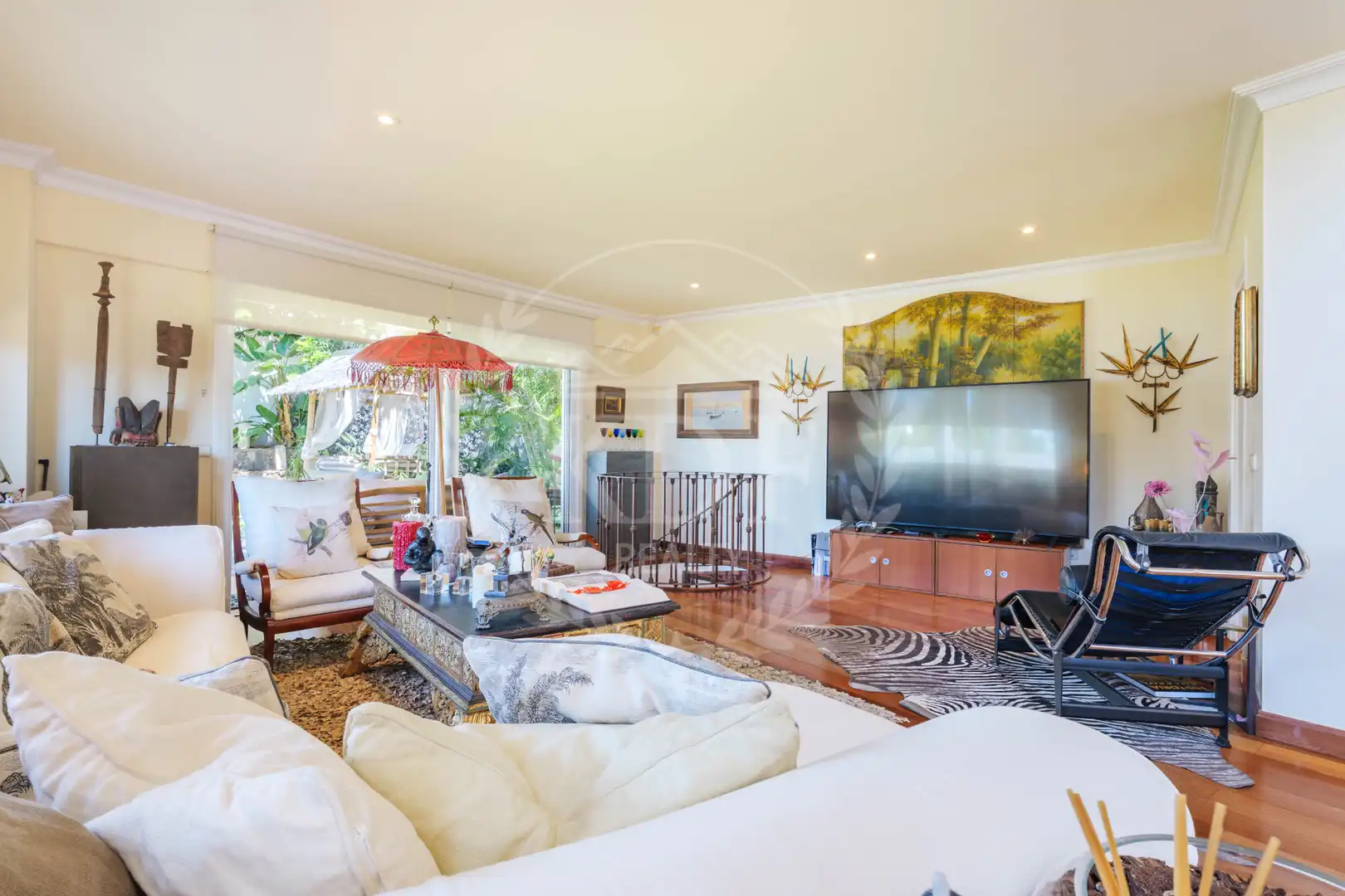 Living room of Houses for sale in El Rosario  with Private garden, Terrace and Swimming Pool