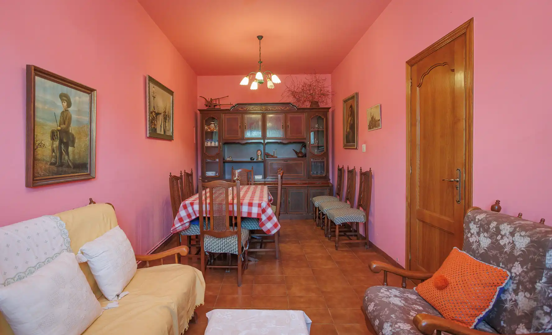 Comedor de Finca rústica en venta en O Incio  con Amueblado