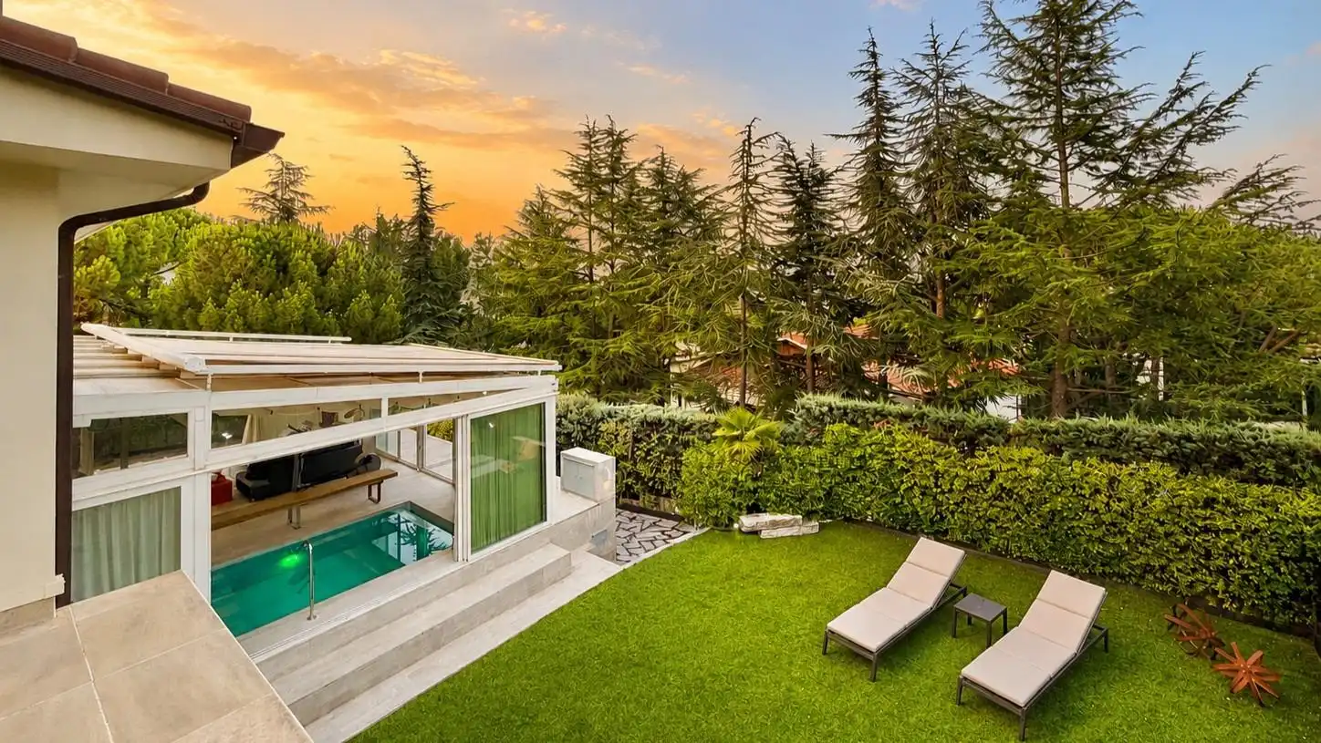 Terraza de Casa o chalet en venta en Galapagar con Aire acondicionado, Calefacción y Jardín privado