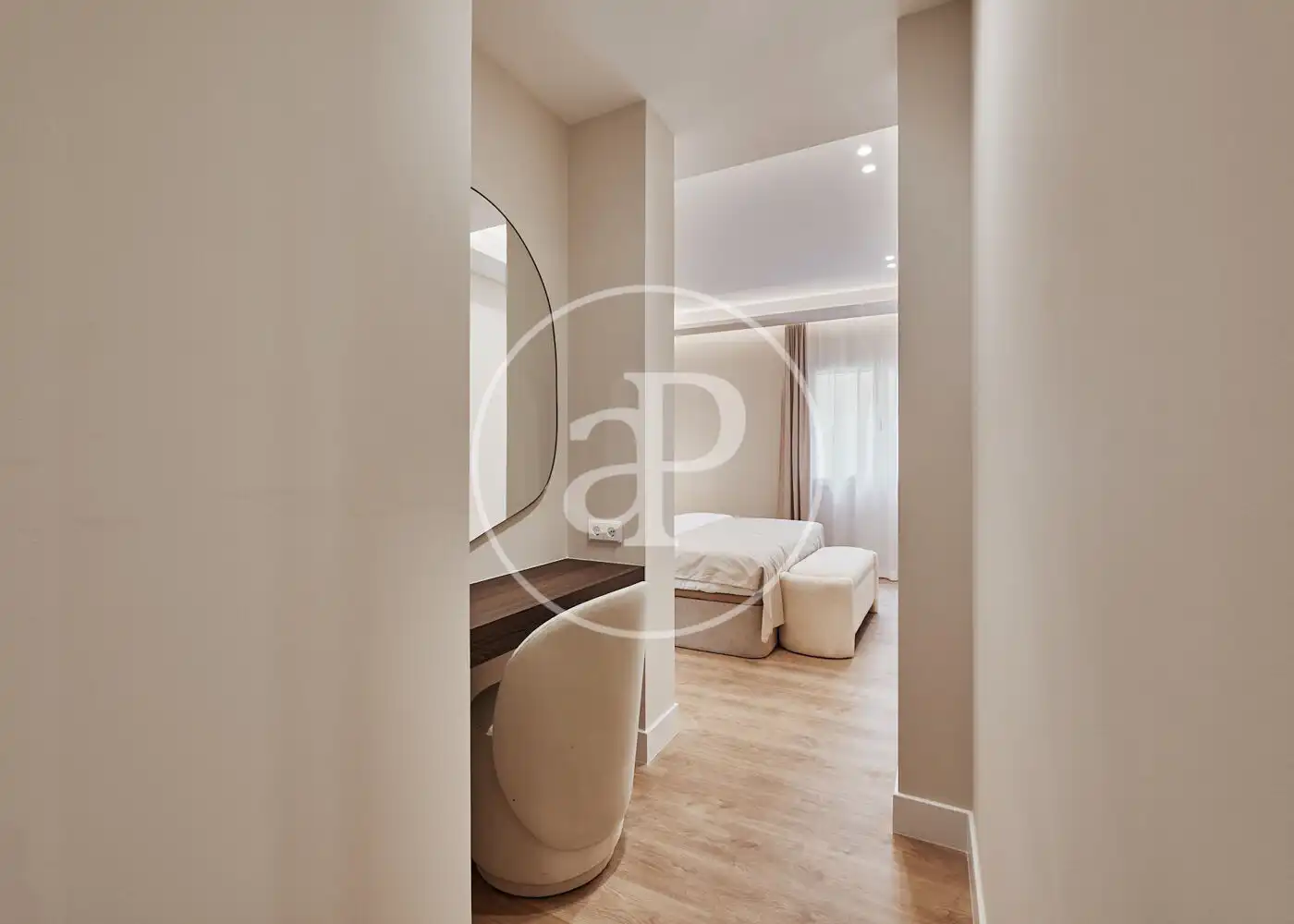 Schlafzimmer von Wohnung zum Verkauf in Madrid mit Klimaanlage, Heizung und Möbliert