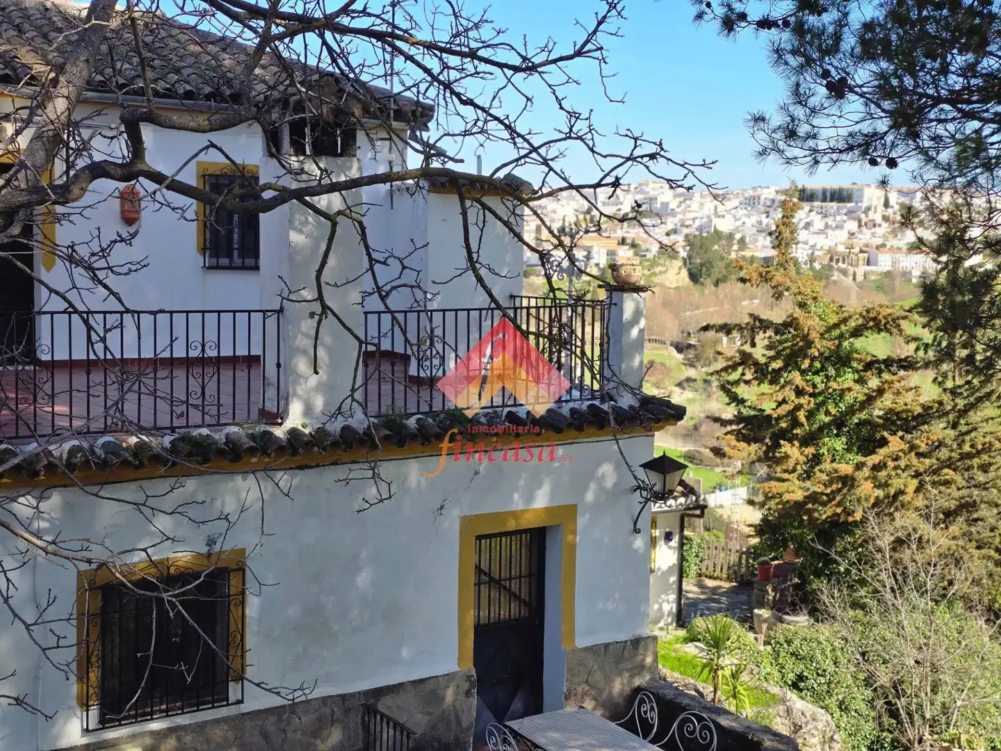 Vista exterior de Casa o chalet en venta en Ronda con Terraza, Trastero y Piscina