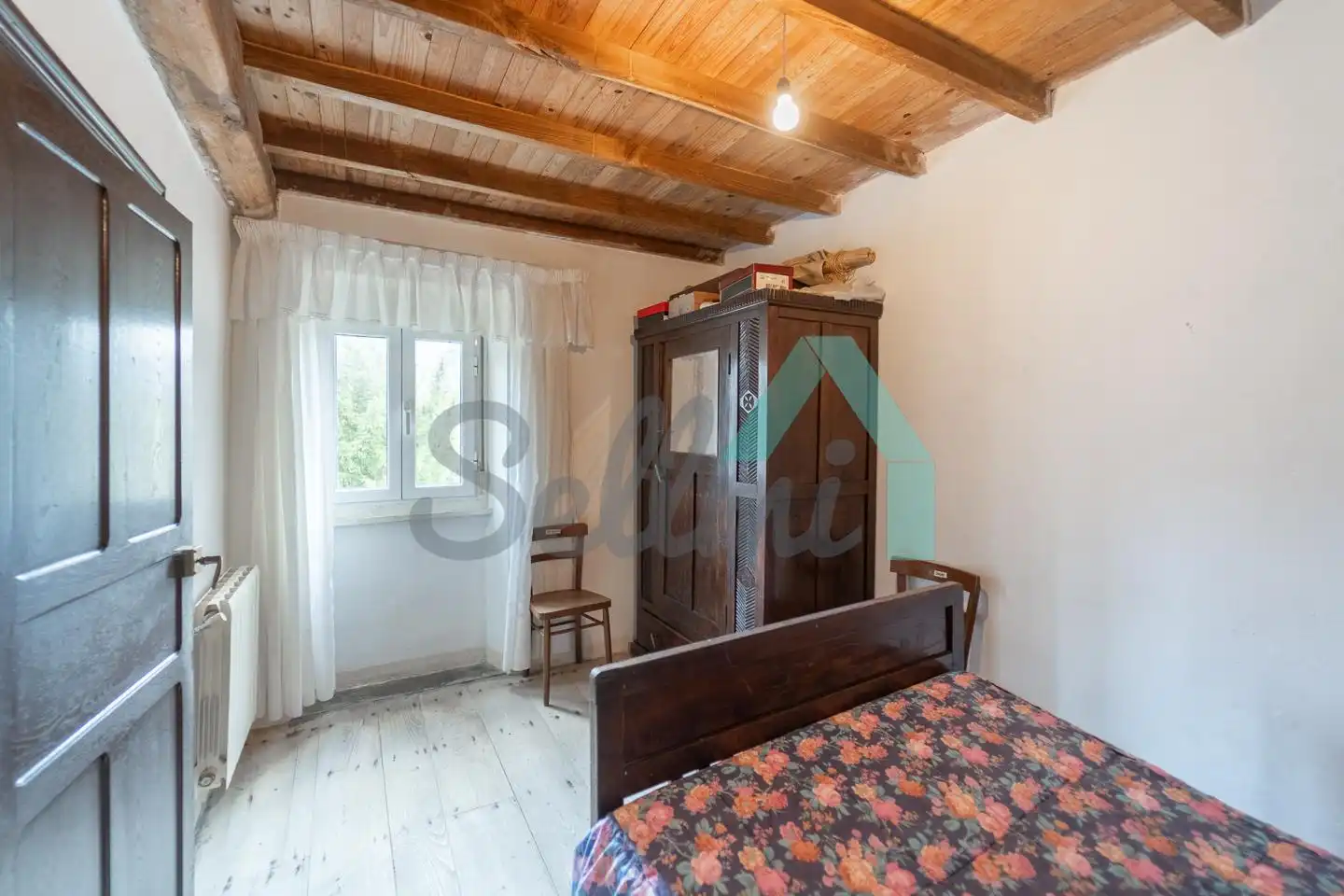 Cocina de Casa o chalet en venta en Illano con Calefacción, Jardín privado y Parquet