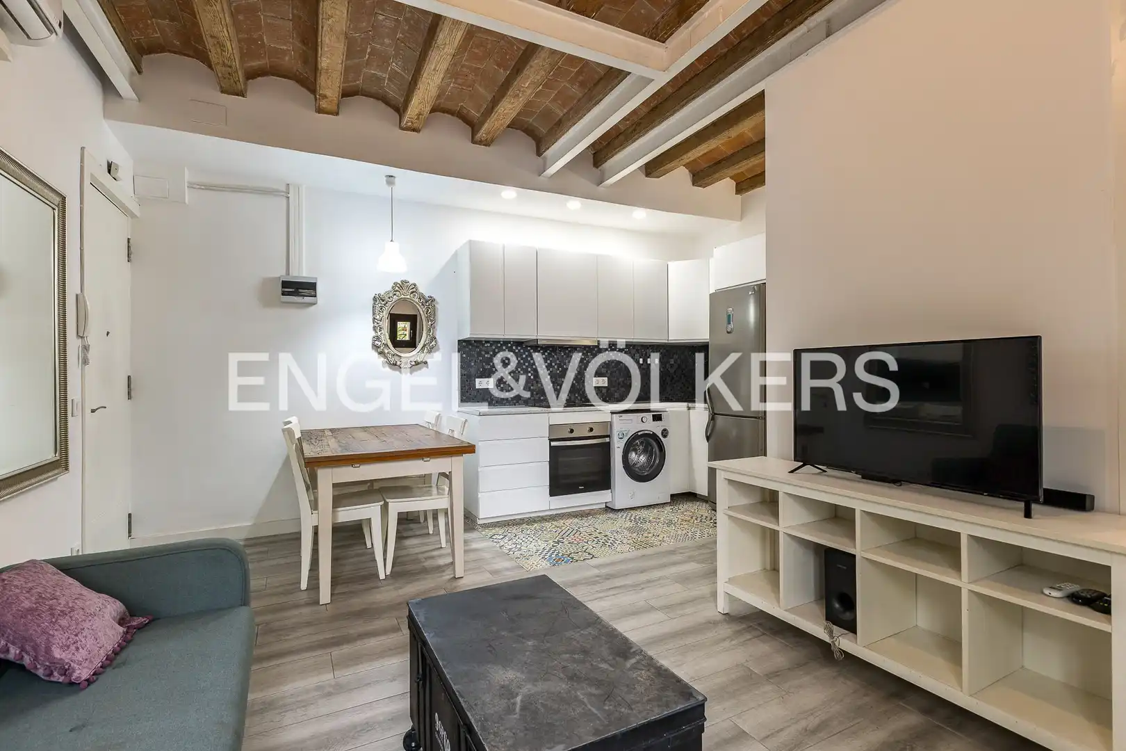 Sala de estar de Piso en venta en Barcelona con Aire acondicionado y Calefacción