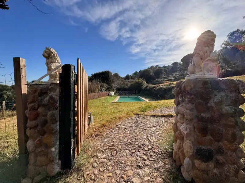 Garden of Country homes for sale in Cistella  with Heating, Private garden and Terrace