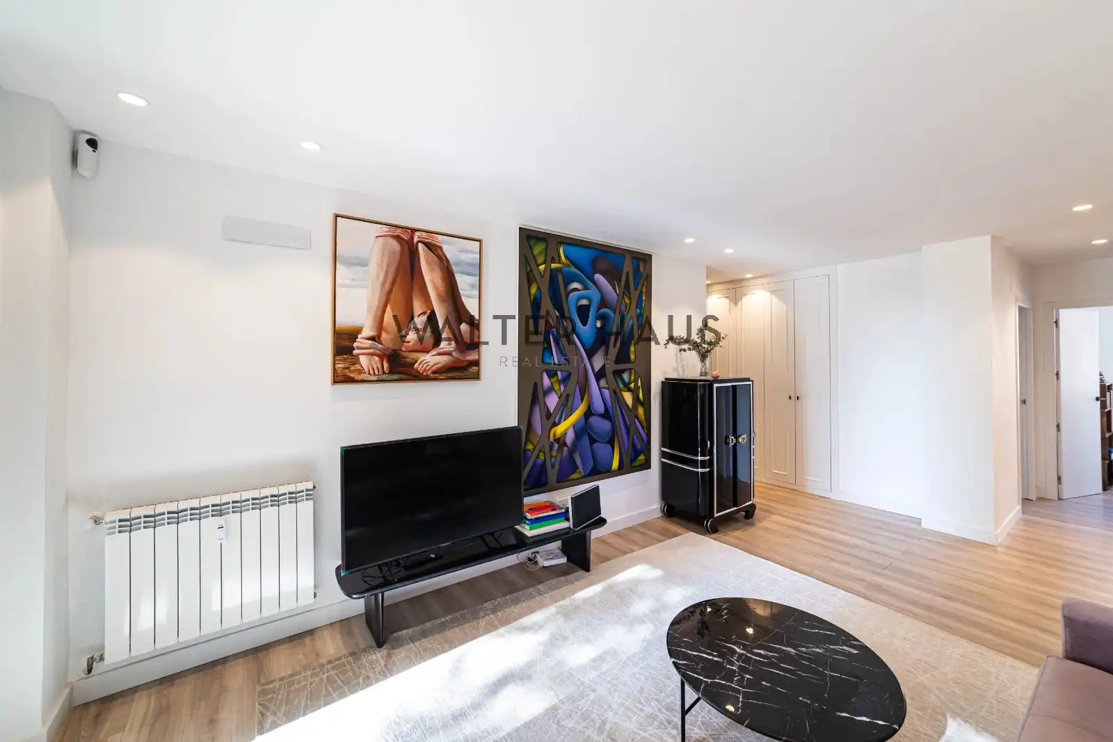 Sala de estar de Piso en venta en Madrid con Aire acondicionado, Calefacción y Horno