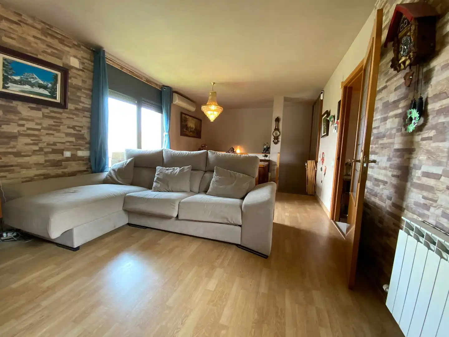 Sala de estar de Casa adosada en venta en Terrassa con Calefacción, Jardín privado y Terraza