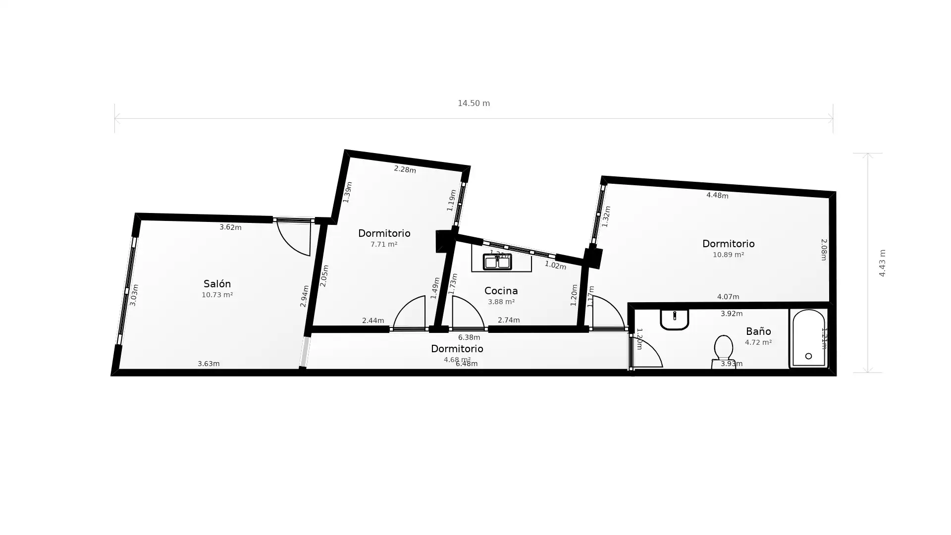 Flat for sale in Rute