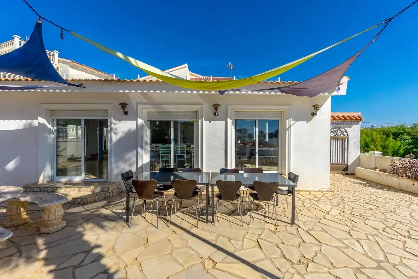Terrassa de Casa o xalet en venda en Orihuela amb Aire condicionat, Jardí privat i Terrassa