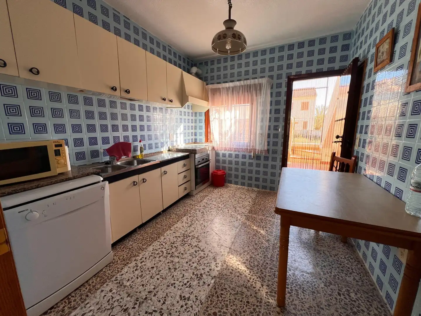 Cuina de Casa o xalet en venda en Pulpí amb Jardí privat, Terrassa i Traster