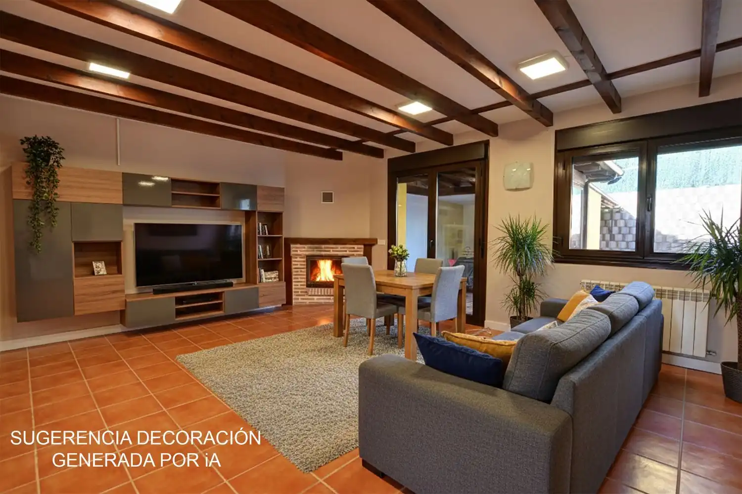 Sala de estar de Casa o chalet en venta en Castrillón con Aire acondicionado, Calefacción y Trastero