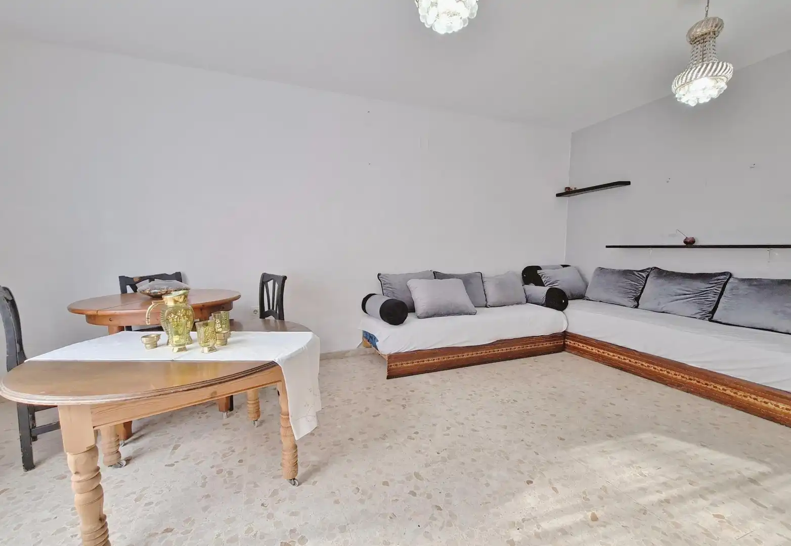 Living room of Flat for sale in Roquetas de Mar  with Balcony
