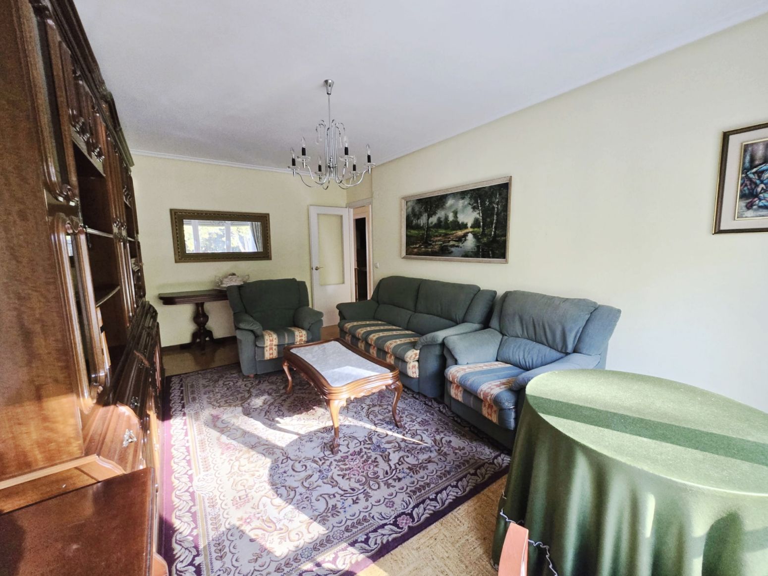 Living room of Flat for sale in  Logroño  with Heating, Terrace and Storage room