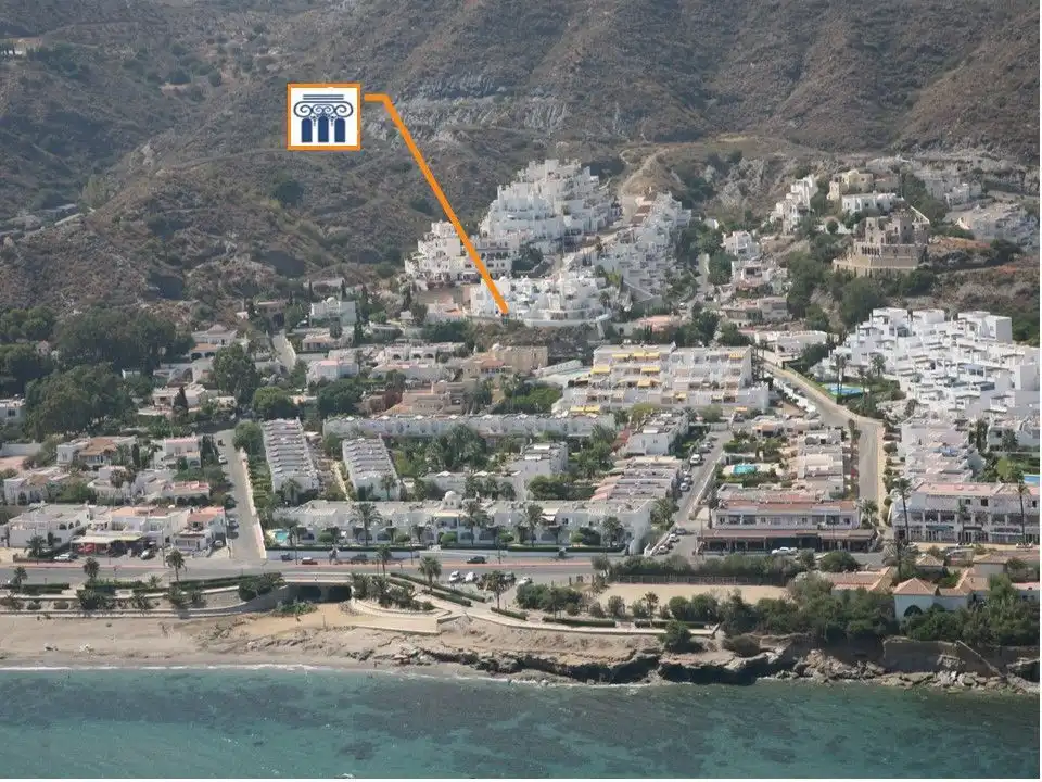 Exterior view of Detached homes for sale in Mojácar  with Air Conditioner, Terrace and Swimming Pool