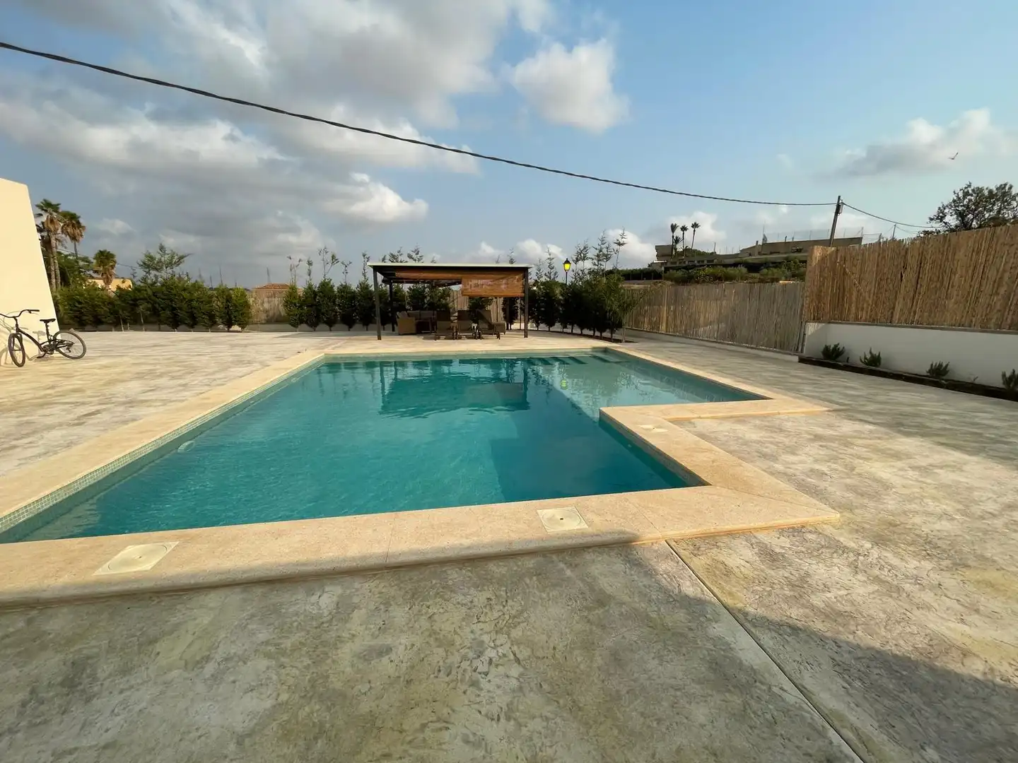 Swimming pool of Houses for rent in Elche / Elx  with Air Conditioner, Heating and Private garden