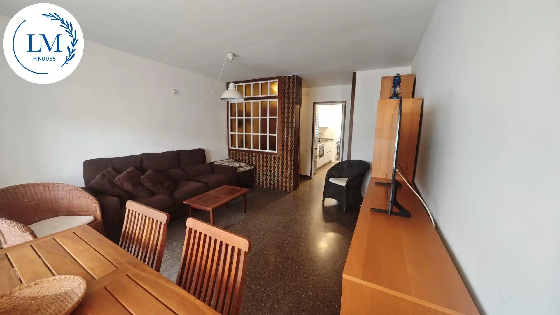 Sala de estar de Piso en venta en Vilanova i la Geltrú con Aire acondicionado, Calefacción y Terraza